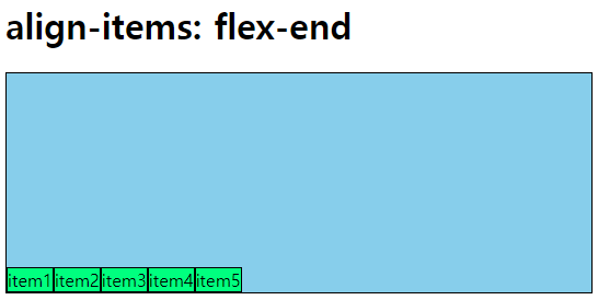 flex-end